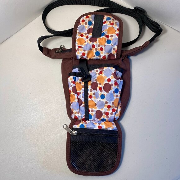 Overland Equipment Bag Crossbody Waist Pouch Brown Canvas Small Travel MadeInCA - Picture 2 of 14